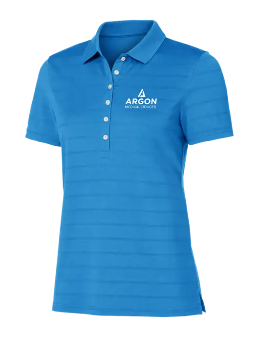 Callaway Womens Royal Blue Ventilated Polo w/Argon Medical Devices Logo