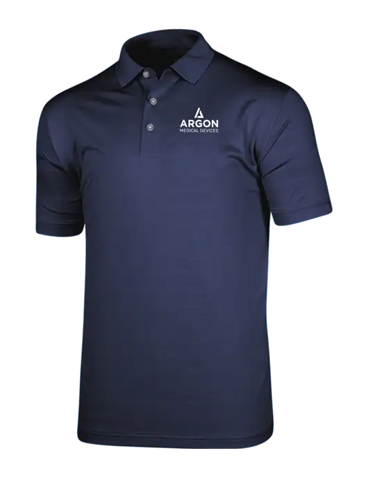 Callaway Vibrant Navy Ventilated Polo w/Argon Medical Devices Logo