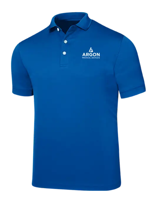 Callaway Ottoman Royal Blue Polo w/Argon Medical Devices Logo