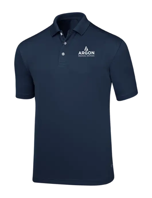 Callaway Core Navy Performance Polo w/Argon Medical Devices Logo