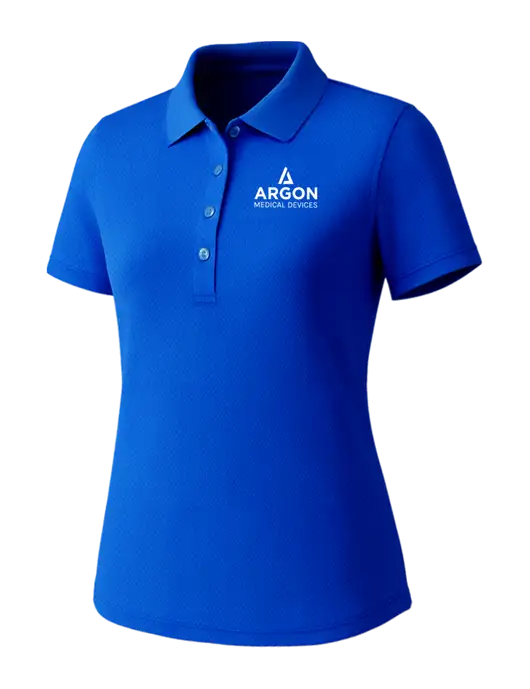 Callaway Womens Core Royal Performance Polo w/Argon Medical Devices Logo