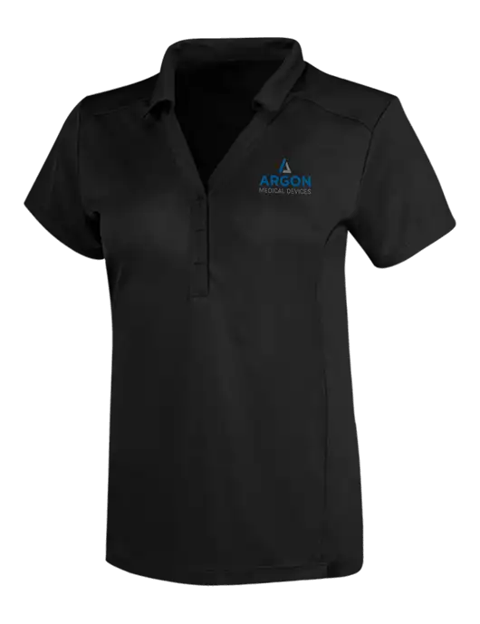OGIO Blacktop Womens Framework Polo w/Argon Medical Devices Logo