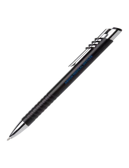 Schirhart Black Pen - Black Ink w/Argon Medical Devices Logo