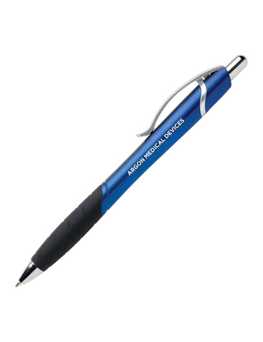 Summerhill Blue Pen - Black Ink w/Argon Medical Devices Logo