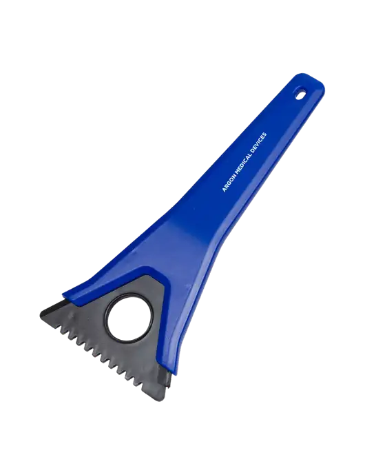 TriBlade Blue Windshield Scraper w/Argon Medical Devices Logo