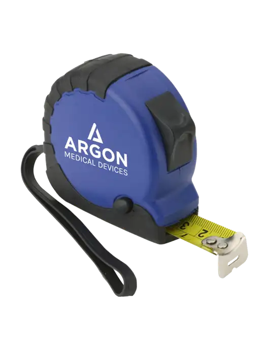 Blue Tape Measure, 16' w/Argon Medical Devices Logo