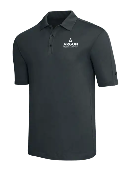 Nike Dark Grey Tech Sport Dri-FIT Polo w/Argon Medical Devices Logo