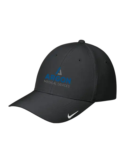Nike Black Dri-FIT Legacy Cap w/Argon Medical Devices Logo