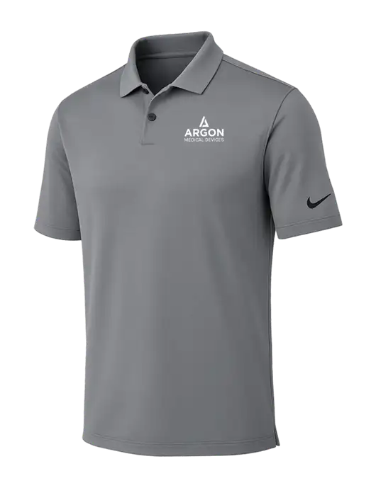 Nike Medium Grey Dri-FIT Vapor Polo w/Argon Medical Devices Logo