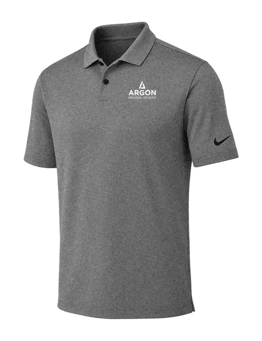 Nike Dark Grey Heather Dri-FIT Vapor Polo w/Argon Medical Devices Logo