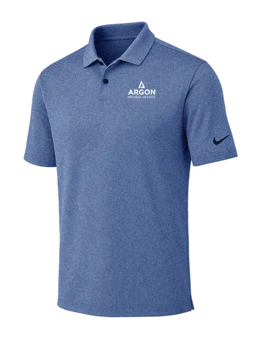 Nike Dark Royal Heather Dri-FIT Vapor Polo w/Argon Medical Devices Logo