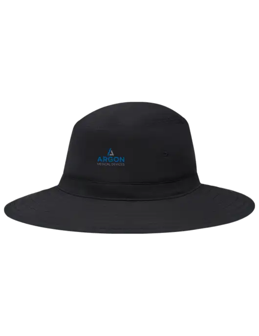 Black Booney Sun Hat w/Argon Medical Devices Logo